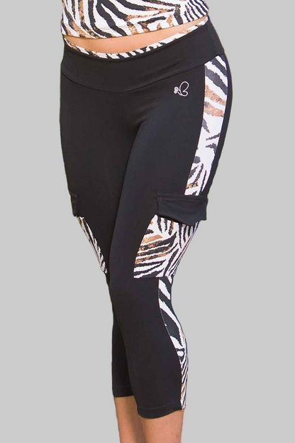 Body Brazil Kenya Cargo Pocket Capri