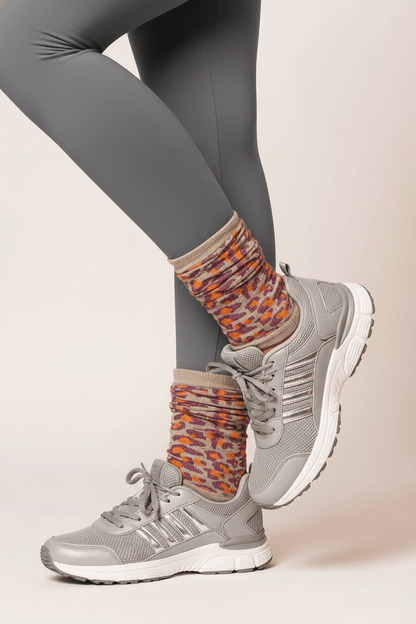 Alto Giro Lady Leopard Leg Warmer