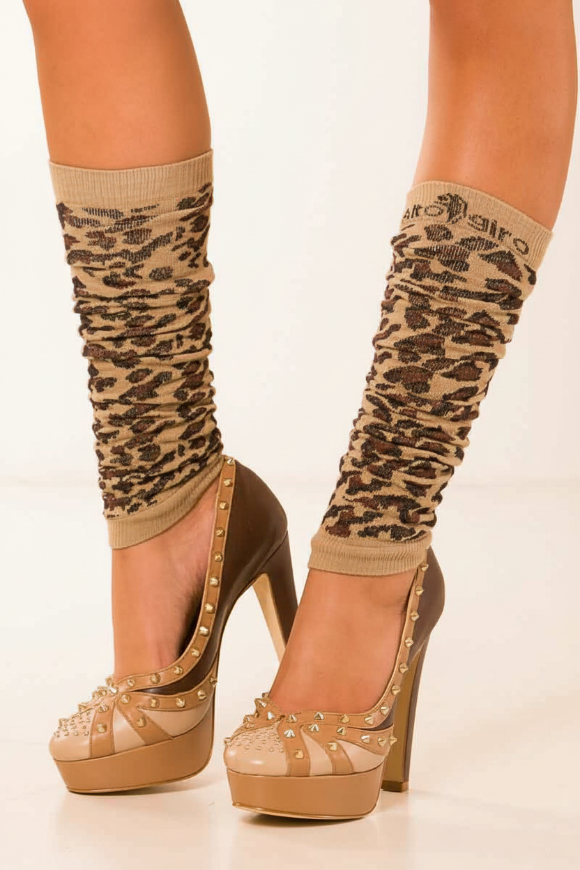 Alto Giro Leopard Leg Warmer