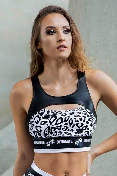 Dyna Brazil Leopard Eclipse Bra