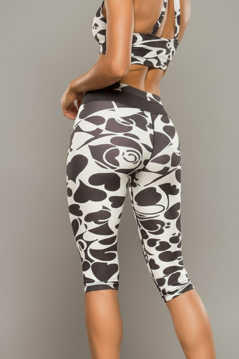 BlueFish Love 2 Love Striped Capri