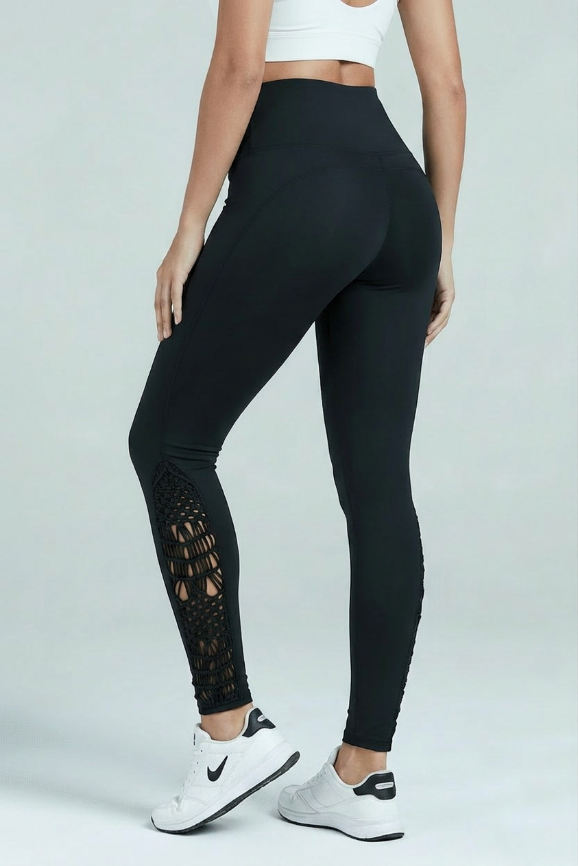 Alto Giro Macrame Legging