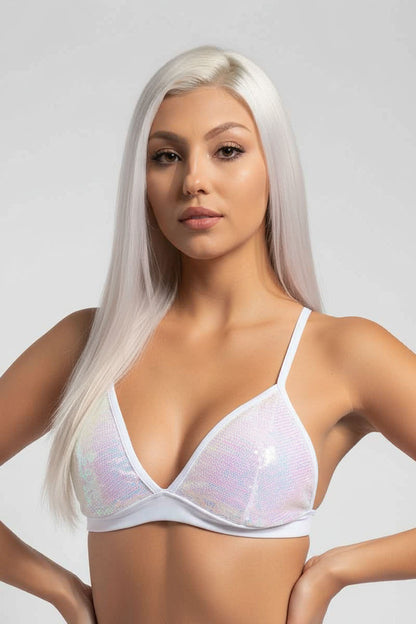 Alto Giro Enchanted Mermaid Sequin Bra