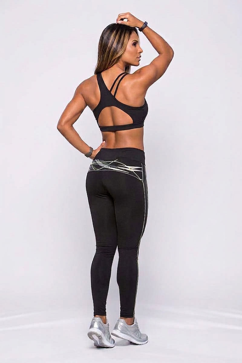 Alto Giro Metallica Legging