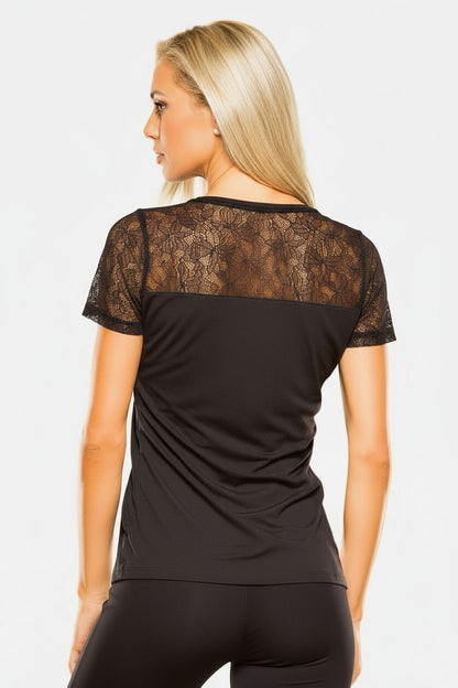 Alto Giro Ebony Lace Ok Tank