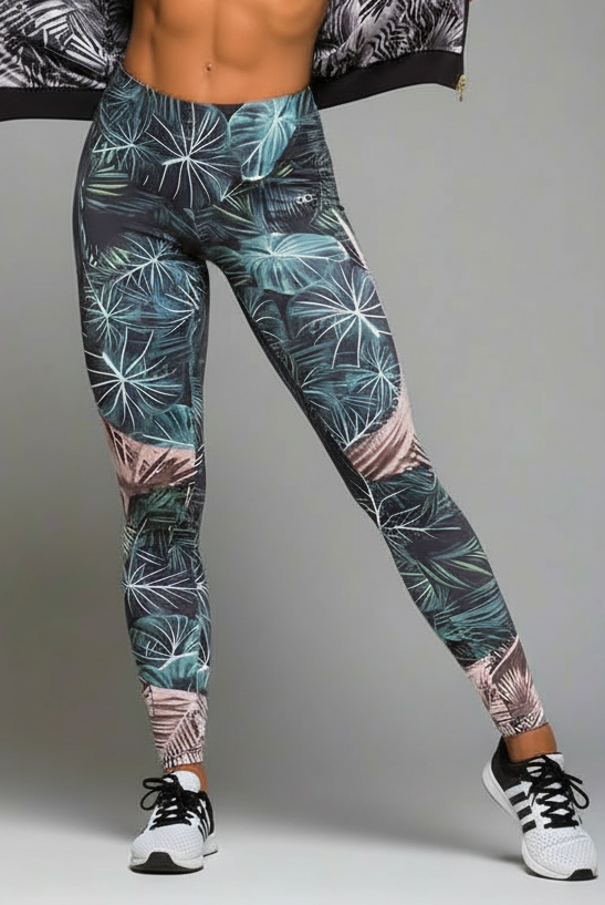 Alto Giro Palm Jungle Legging