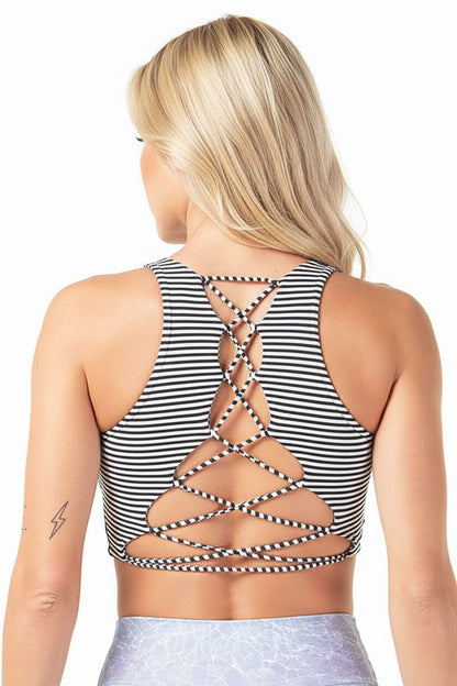 Alto Giro Palm Paradise Strappy Top