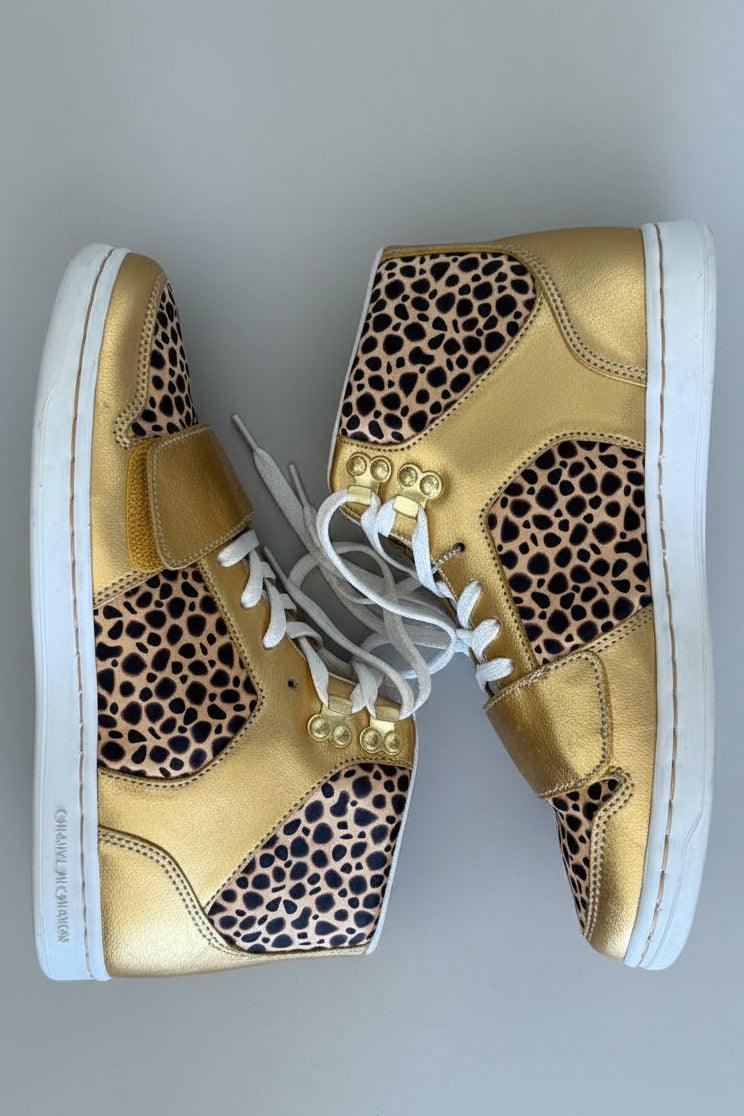 Creative Recreation Leopard High Top Sneakers
