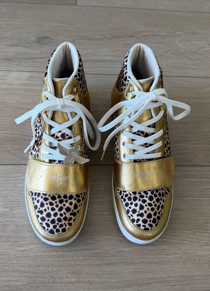 Creative Recreation Leopard High Top Sneakers
