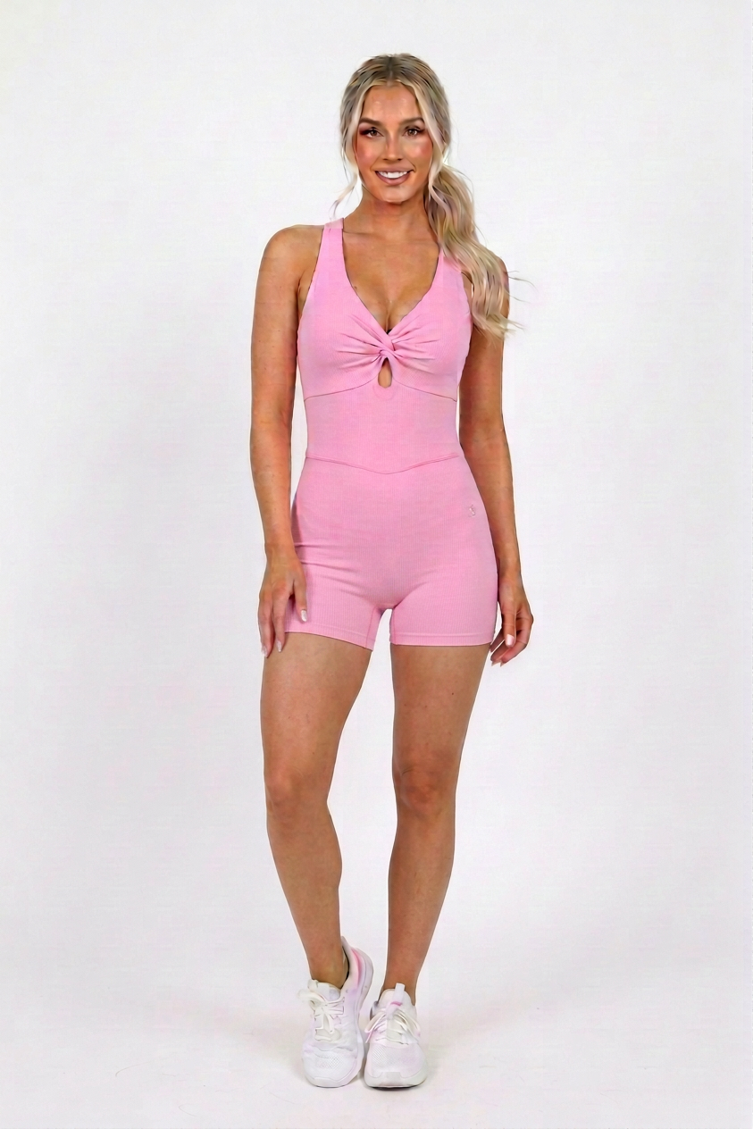 Body Brazil Pink Ring Back romper