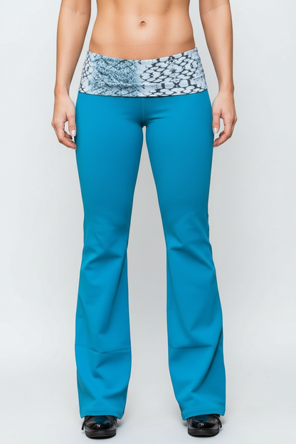 Body Brazil Teal Python Pants (Reg &amp; Tall)