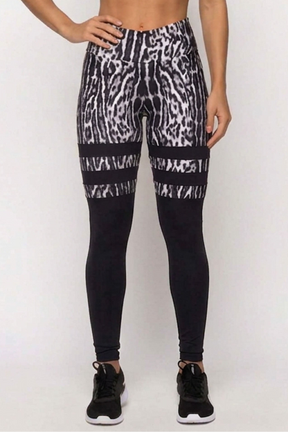 Body Brazil Silver Leopard Legging