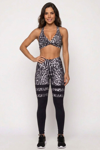 Body Brazil Silver Leopard Bra