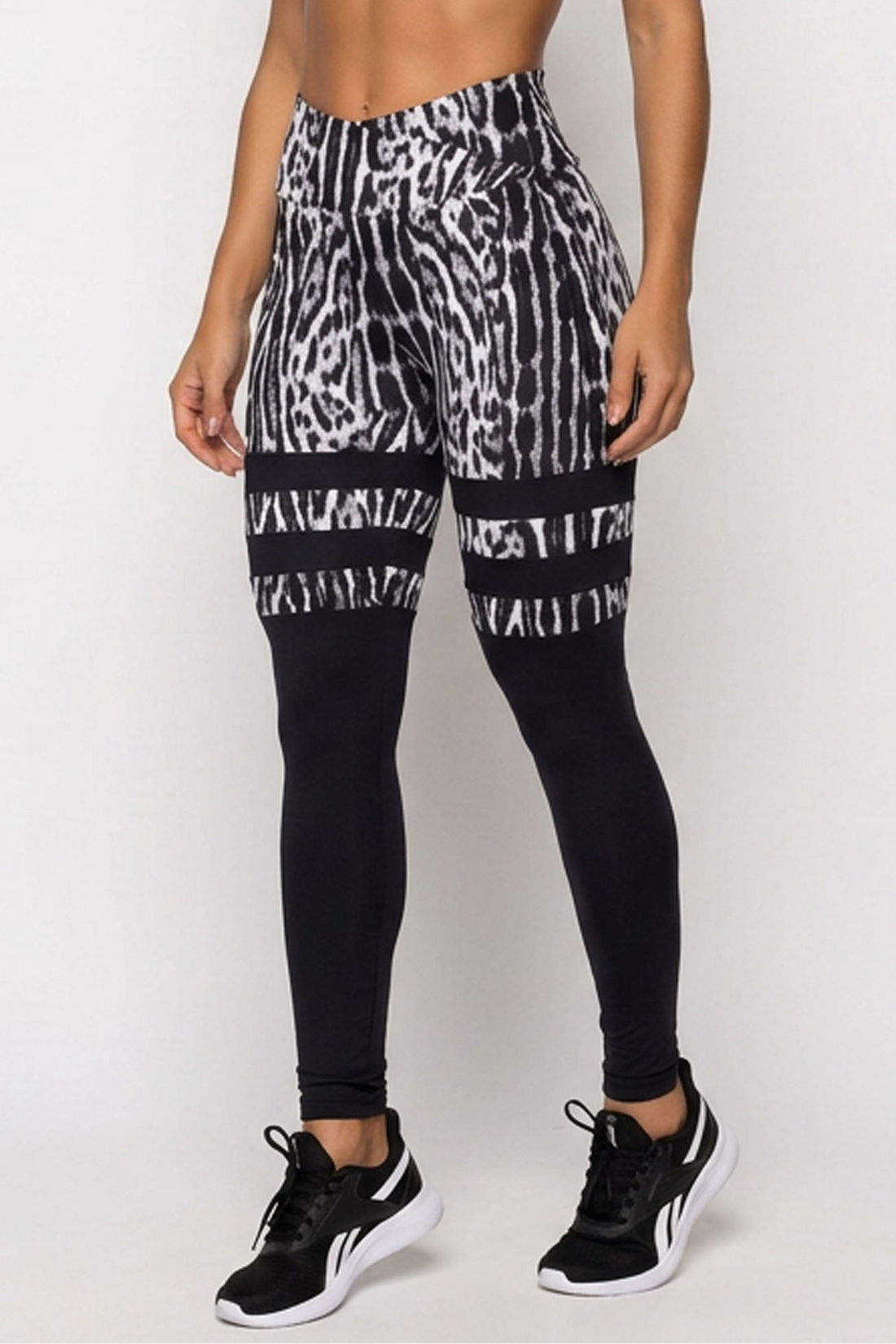 Body Brazil Silver Leopard Legging