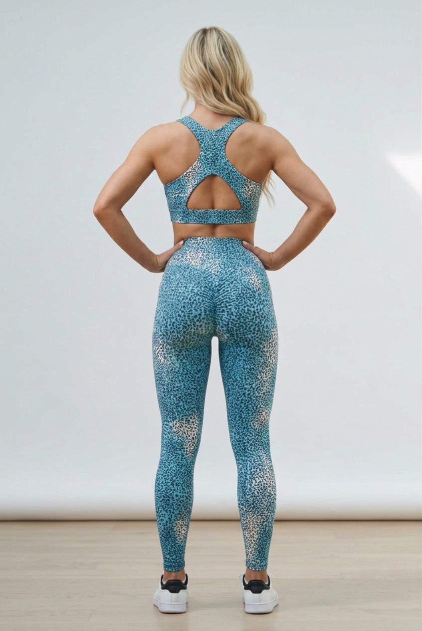Body Brazil Teal Leopard Bra