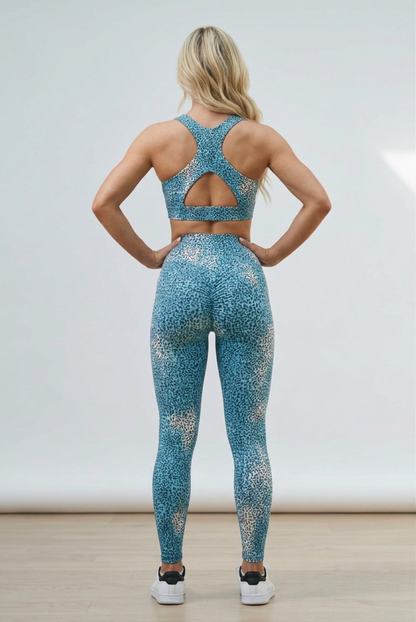 Body Brazil Teal Leopard Bra