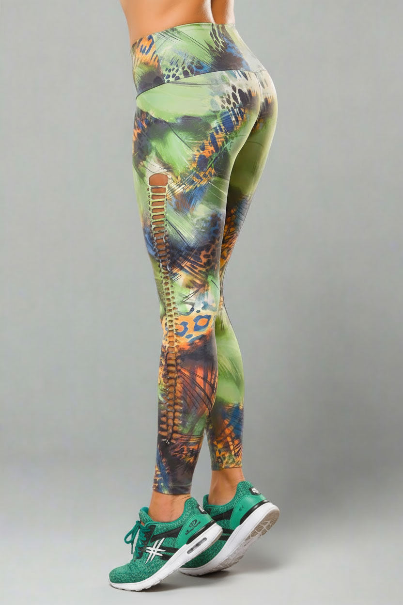 EQ Brazil Tropical Leopard Legging