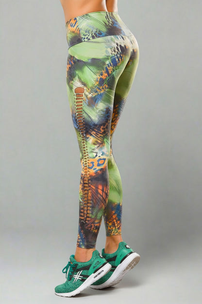 EQ Brazil Tropical Leopard Legging