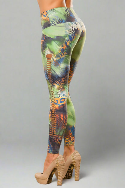 EQ Brazil Tropical Leopard Legging