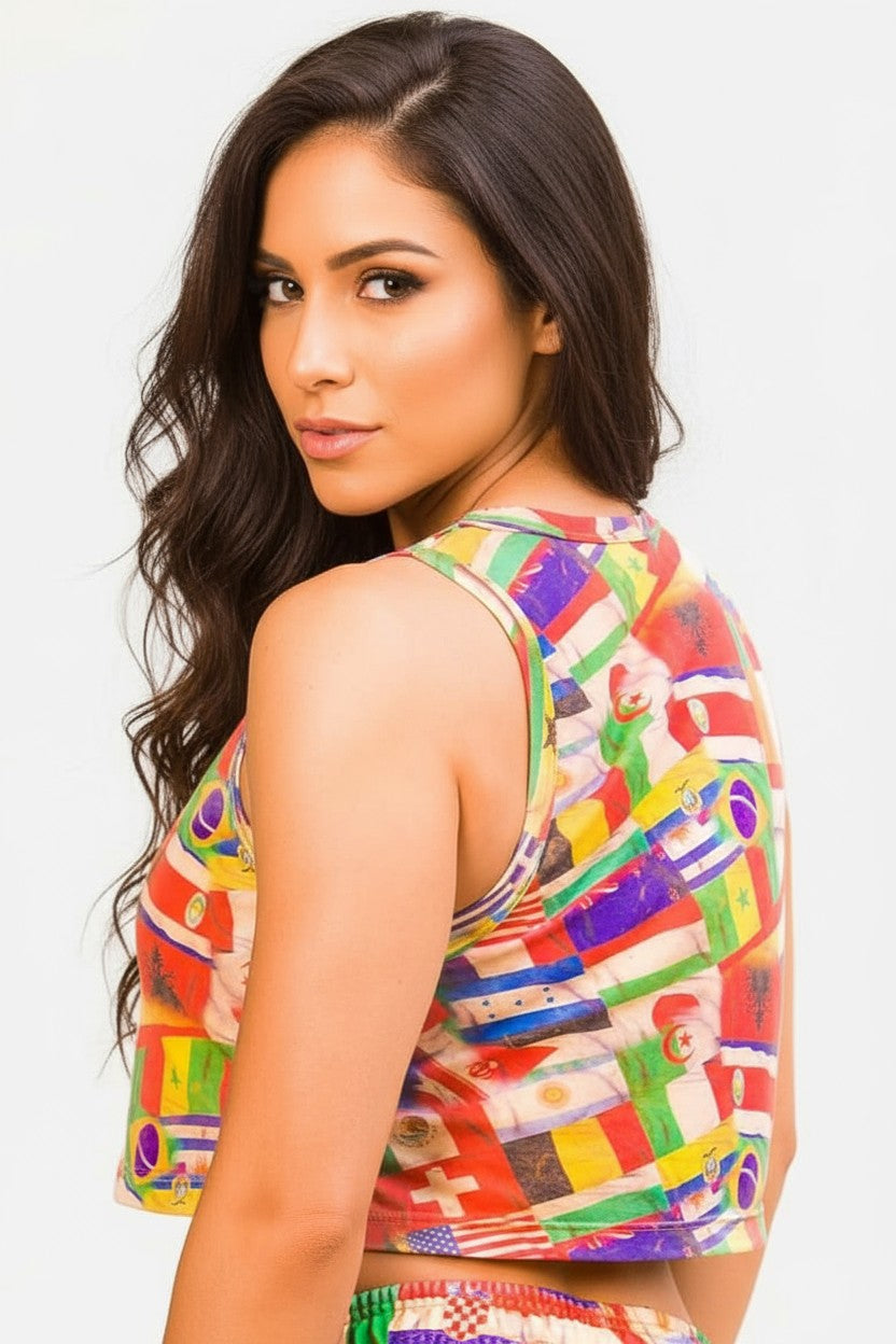 Alto Giro Unity Cropped Top