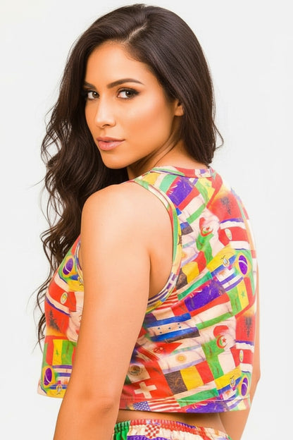 Alto Giro Unity Cropped Top