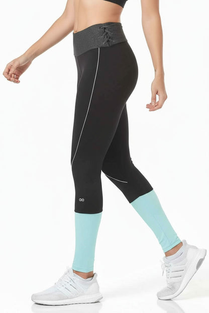 Alto Giro Weave Waist Legging