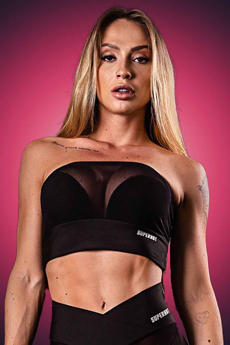 SuperHot Allure Mesh Top