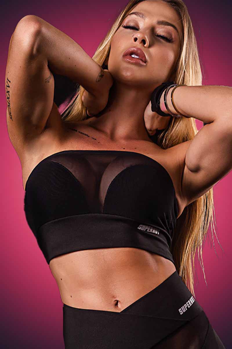 SuperHot Allure Mesh Top