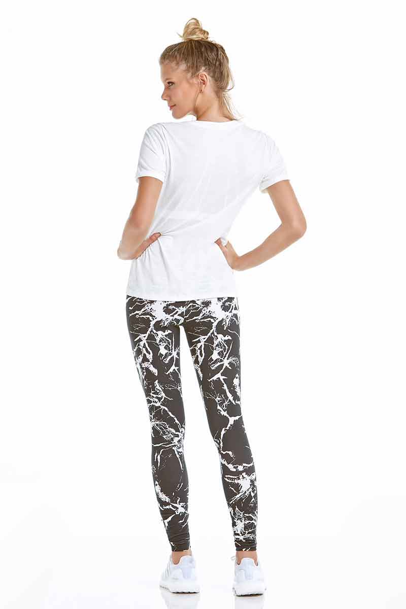 Alto Giro Black Marble Legging