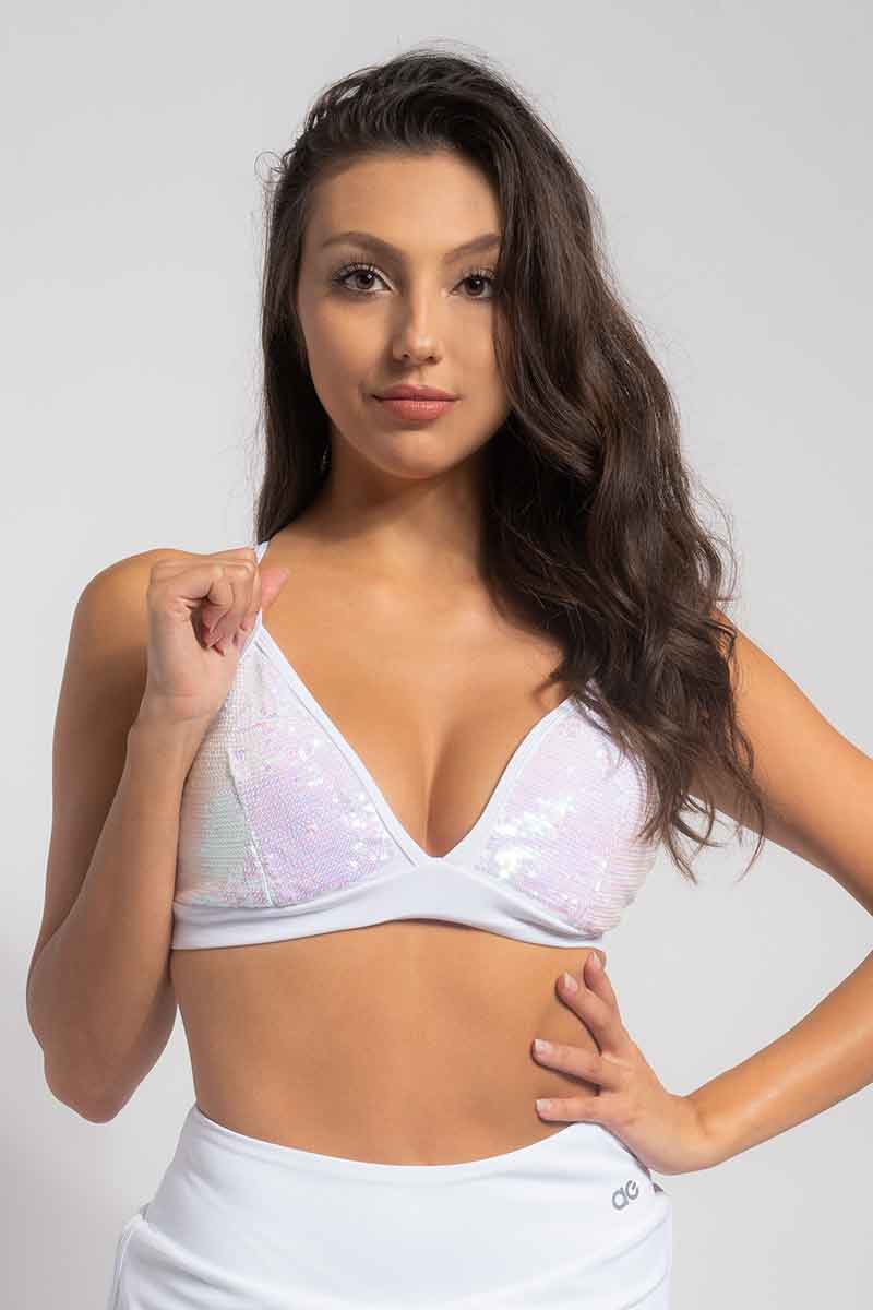 Alto Giro Enchanted Mermaid Sequin Bra