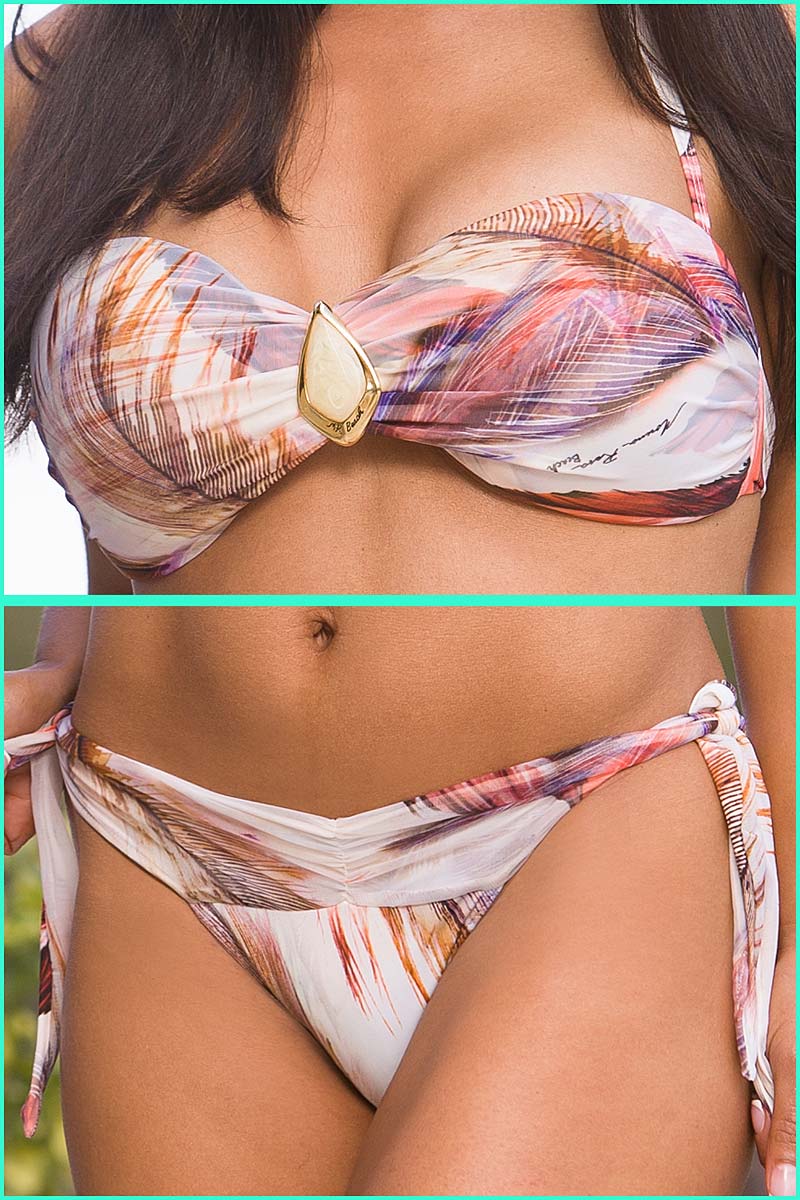 Morena Rosa Feather Bikini