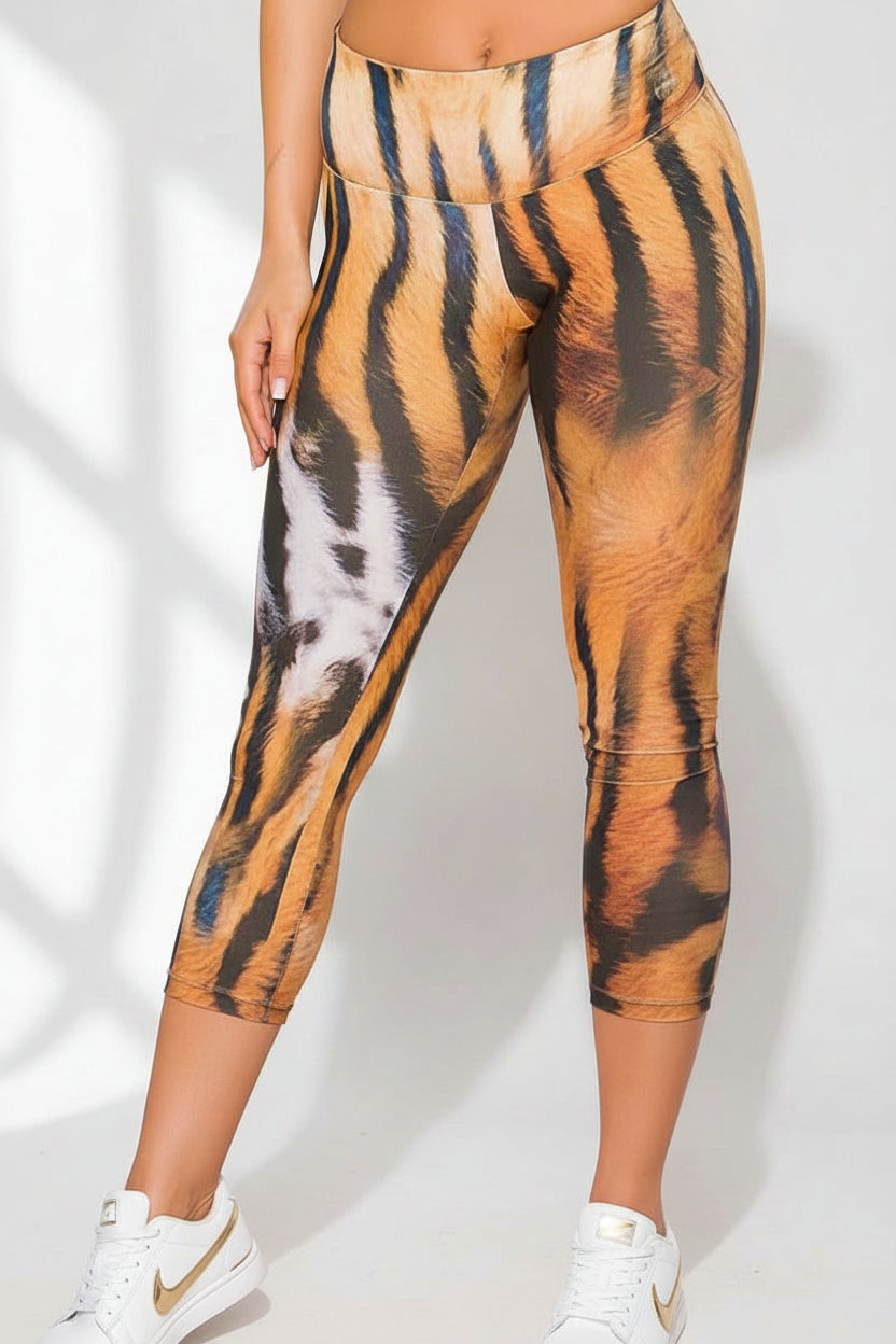 Alto Giro Golden Tiger Capri &amp; Legging