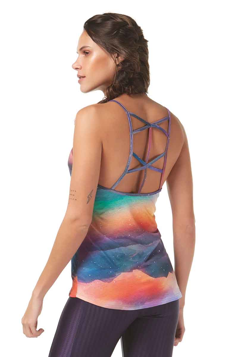 Alto Giro Ocean Mist Tank (print &amp; solid)