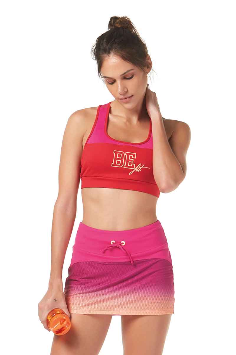 Alto Giro Berry Ombre Skort