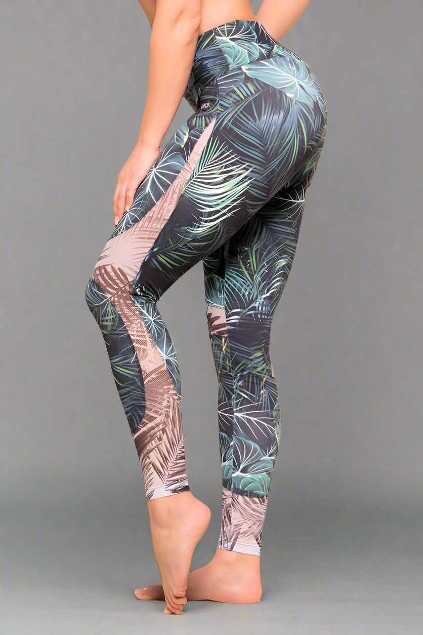 Alto Giro Palm Jungle Legging