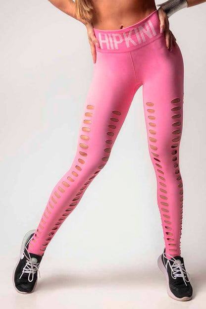 Pink Edge Seamless Anti-Cellulite Legging