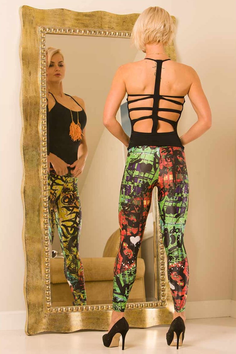 EQ Brazil Street Graffiti Legging