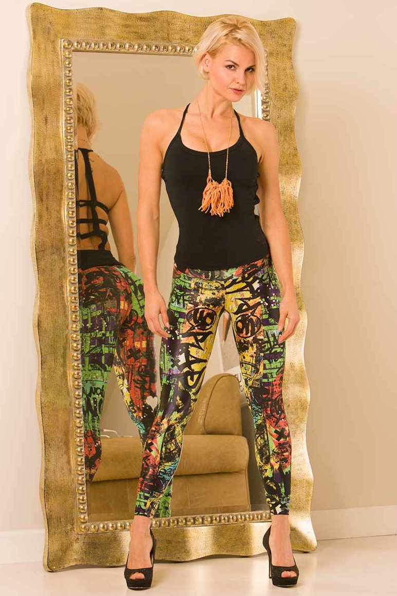 EQ Brazil Street Graffiti Legging